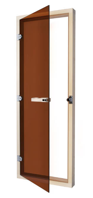 Aspen All Glass Door Bronze Tint 24" x 72"