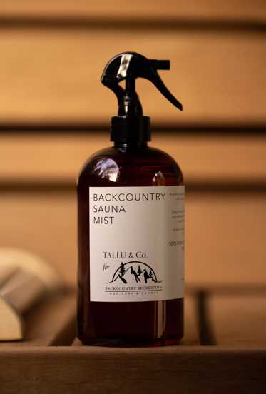 Backcountry Recreation Sauna Mist by Tallu & Co.