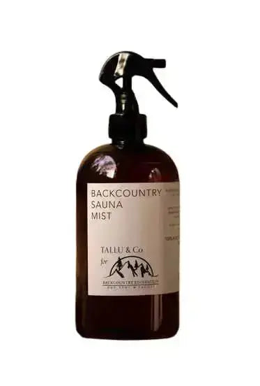 Backcountry Recreation Sauna Mist by Tallu & Co.