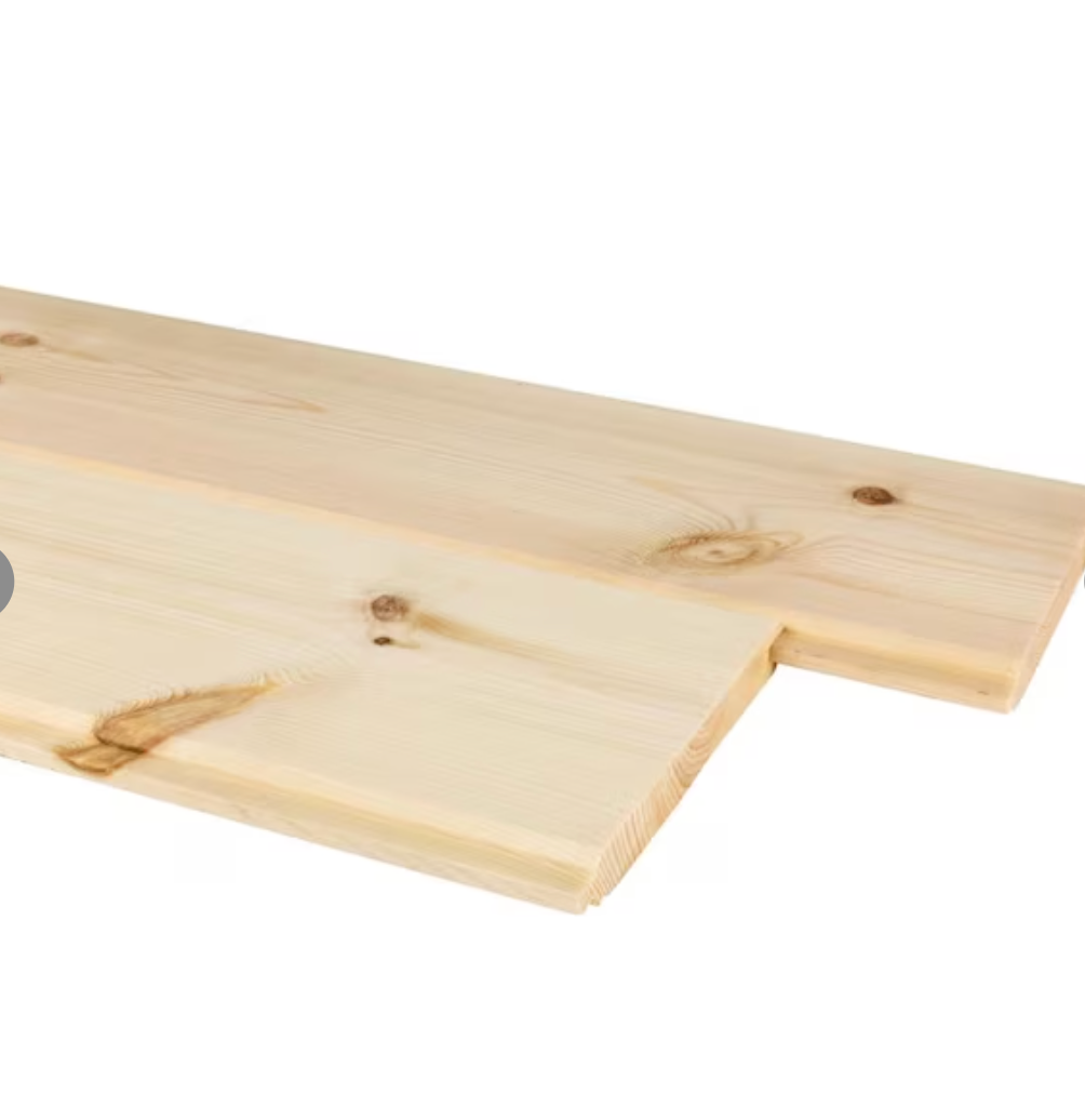 1x4 Spruce STS4 Wall Panels