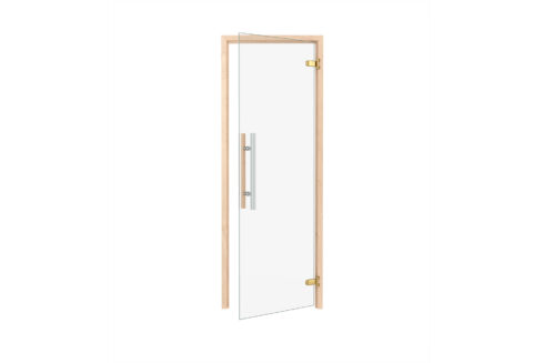 All Glass Door 24" x 72" Premium in Clear, Gray, and Bronze - Superior Saunas